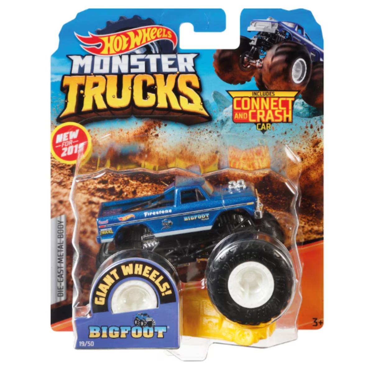 HOT WHEELS MONSTER TRUCKS SURTIDO ESCALA