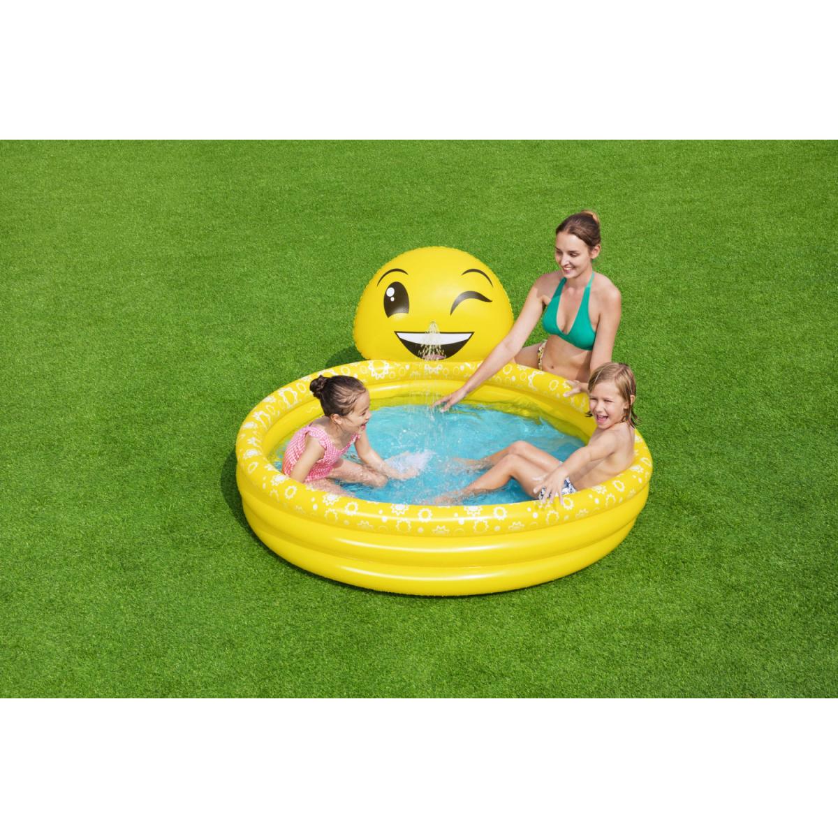 PISCINA INFLABLE PARA NIÑOS 3 ANILLOS