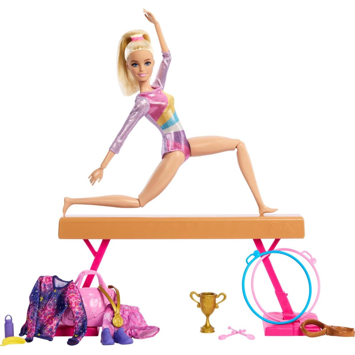 BARBIE PROFESIONES SET JUEGO GIMNASTA RU