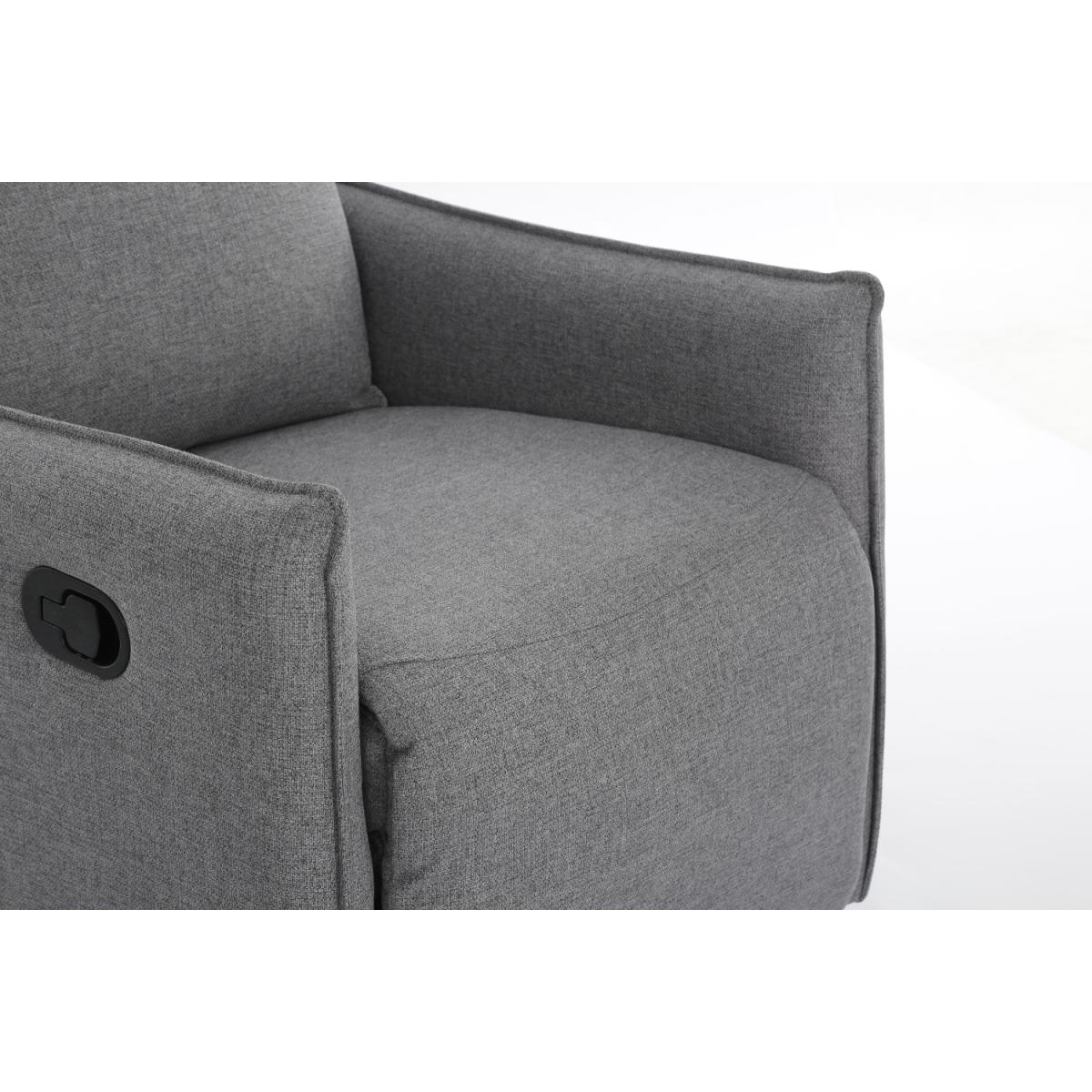 SILLON RECLINABLE GRIS