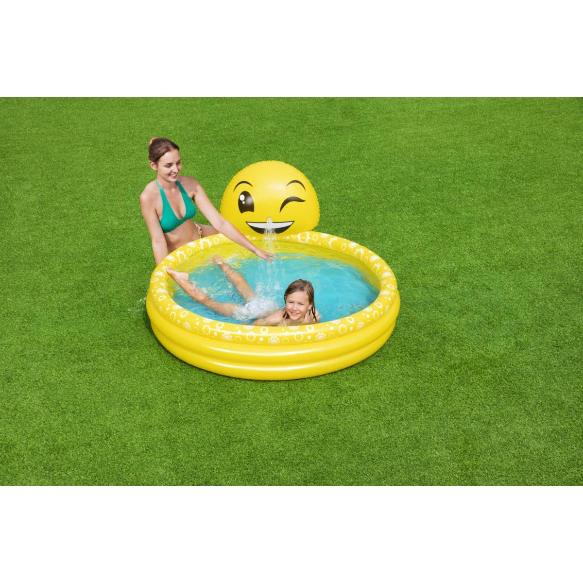 PISCINA INFLABLE PARA NIÑOS 3 ANILLOS