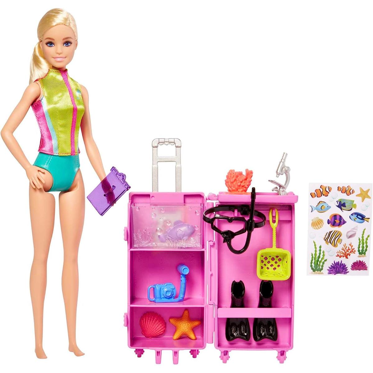 BARBIE PLAYSET BIOLOGA MARINA