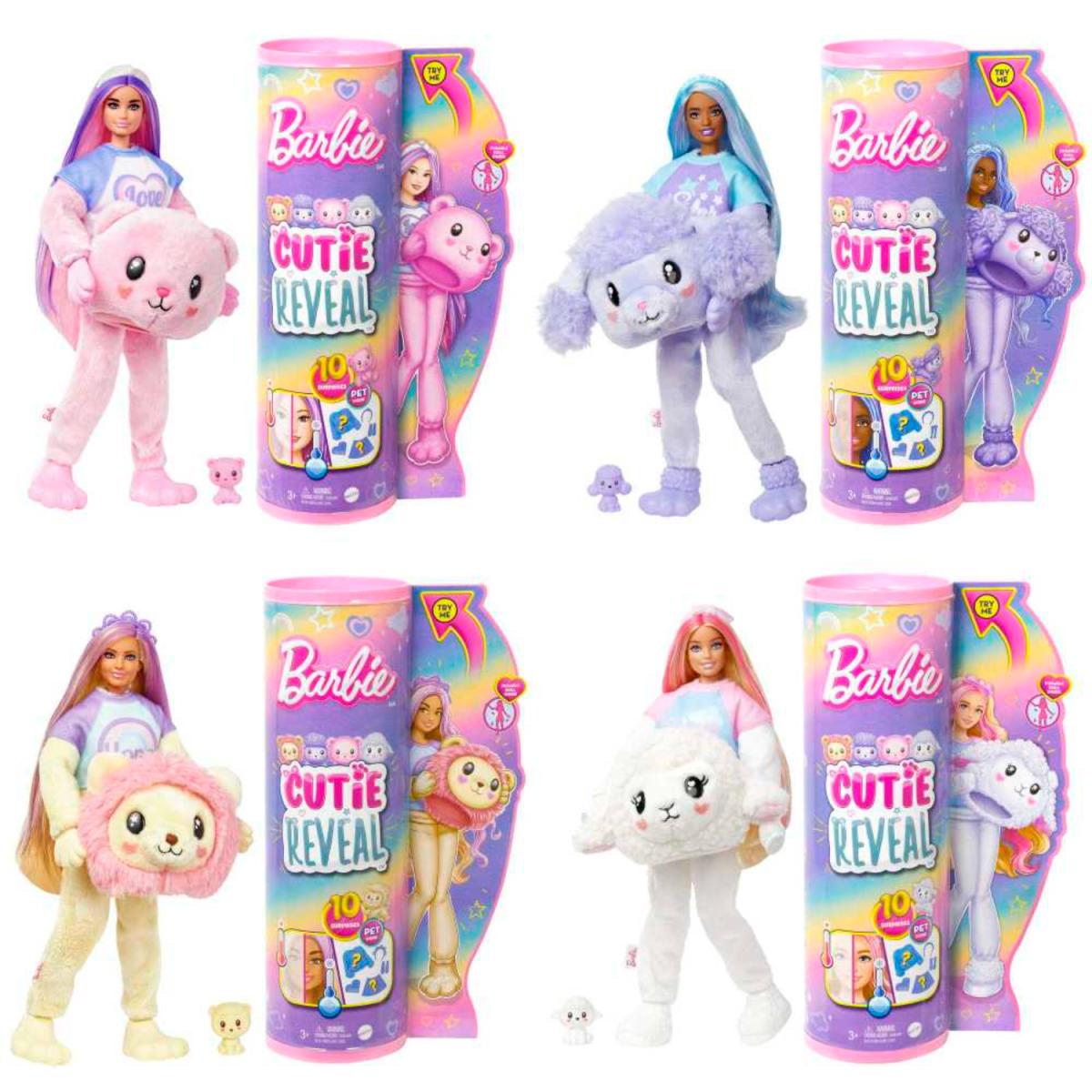 BARBIE CUTIE REVEAL MUÑECA SURT