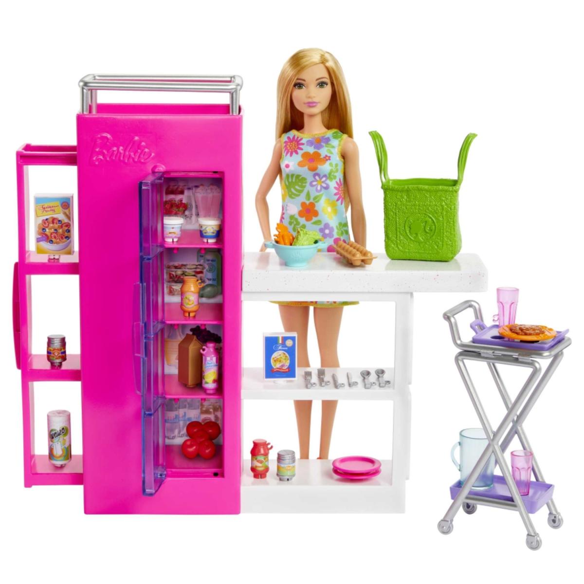 BARBIE SUPER PLAYSET ALACENA C/MUÑECA