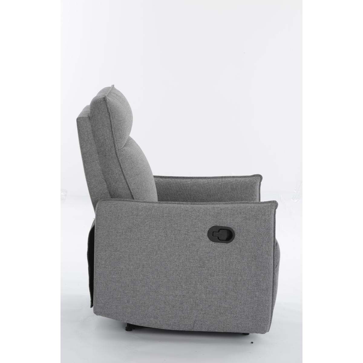 SILLON RECLINABLE GRIS