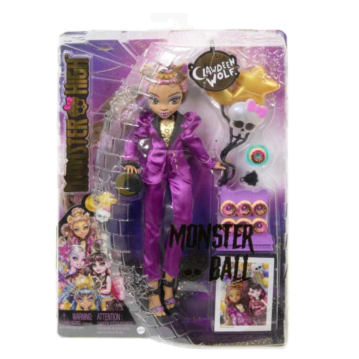 MONSTERHIGH CLAWDEEN MONSTERBALL