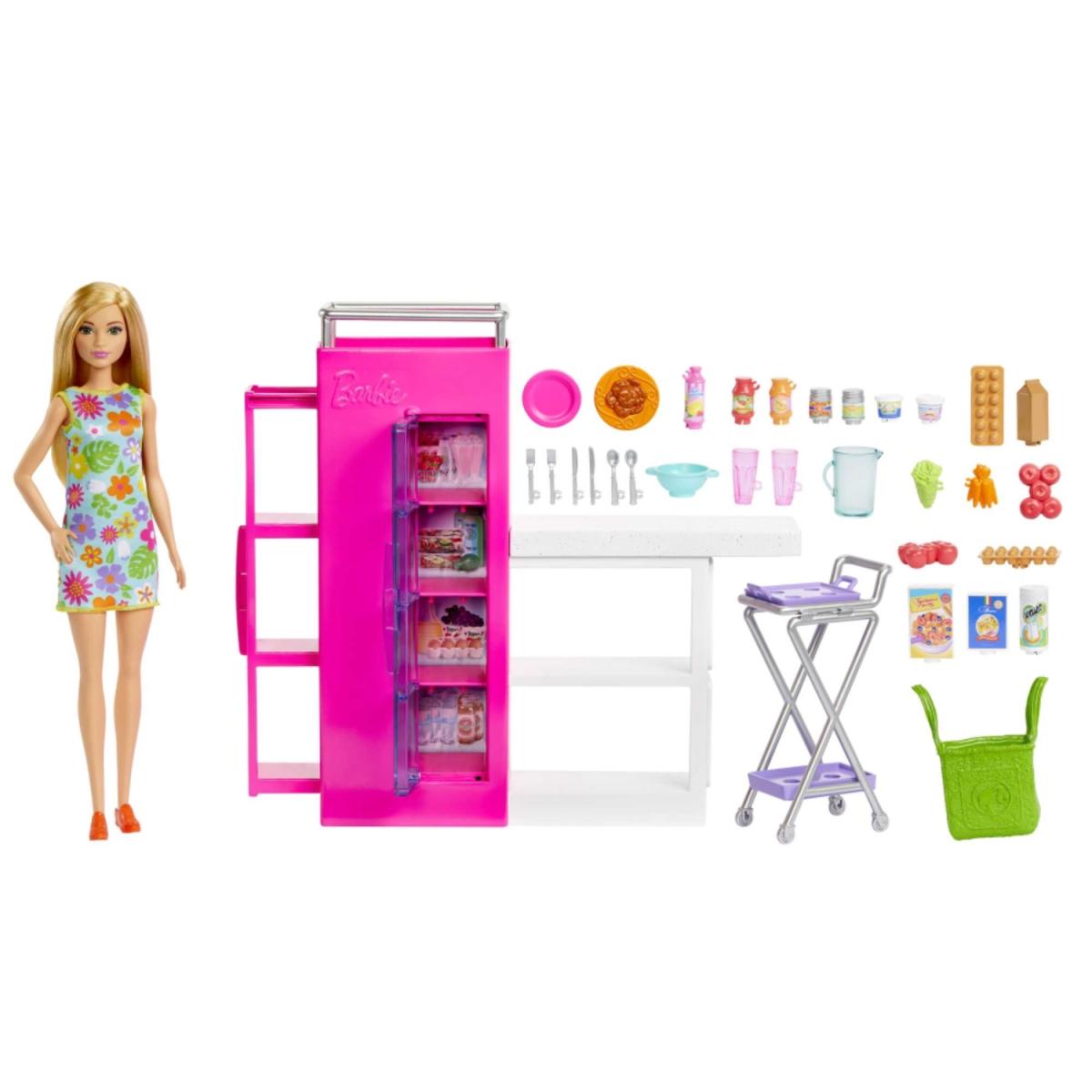 BARBIE SUPER PLAYSET ALACENA C/MUÑECA