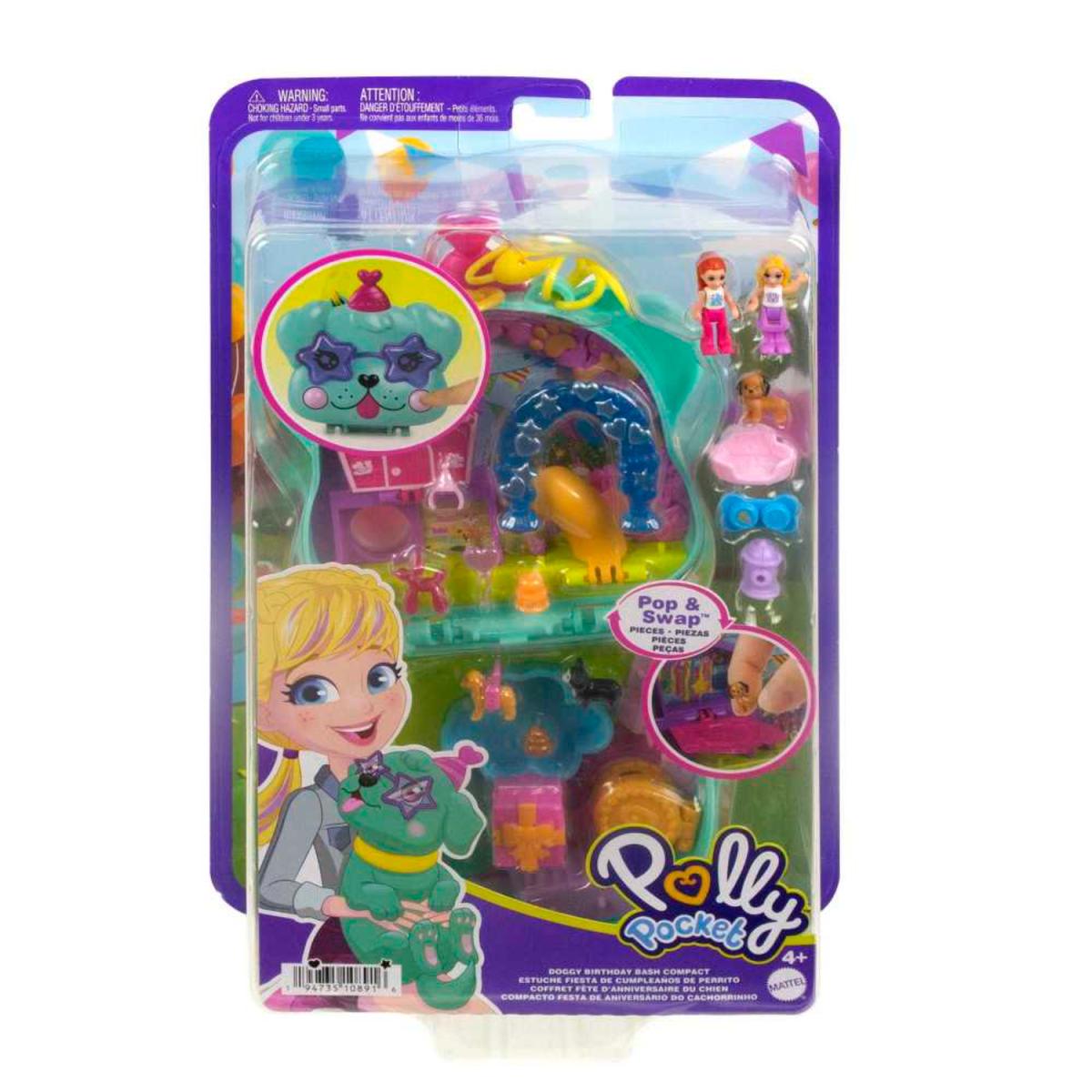 POLLYPOCKET MINI PLAYSET CUMPLEAÑOS