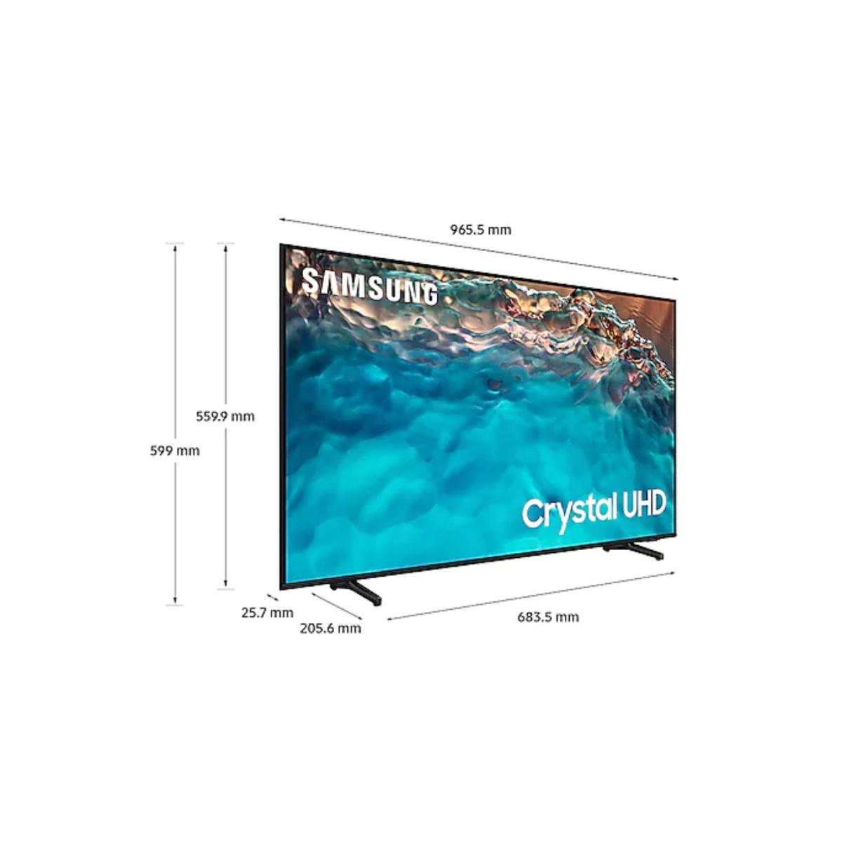 TV SAMSUNG LED 43" SMART CRYSTAL UHD S8