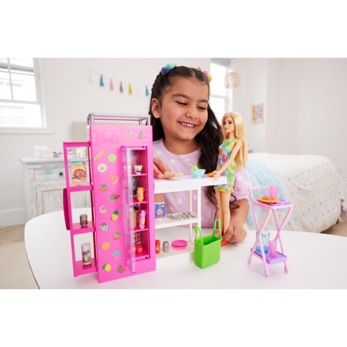 BARBIE SUPER PLAYSET ALACENA C/MUÑECA