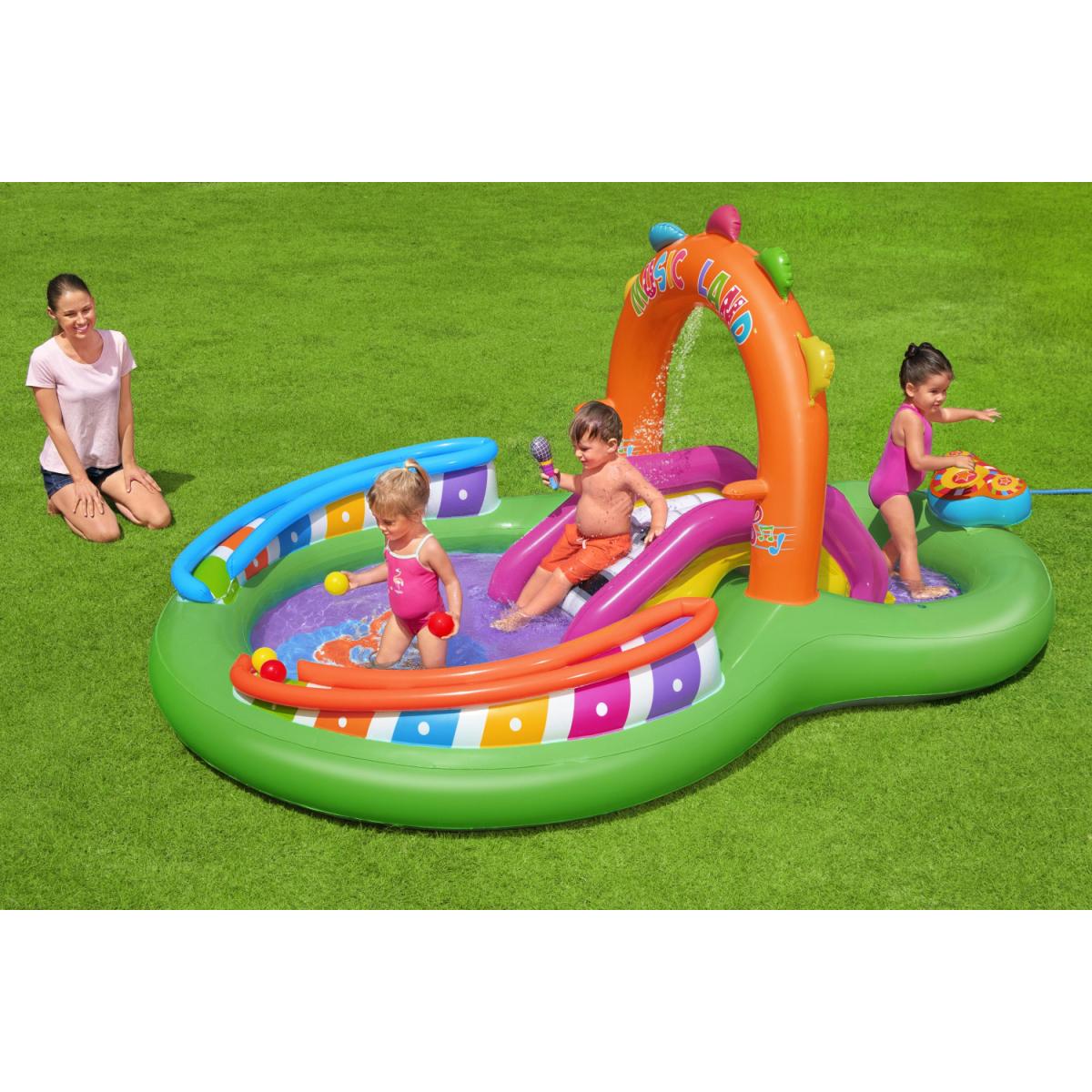 PLAYSET ACUATICO INFLABLE 2.95X1.90M