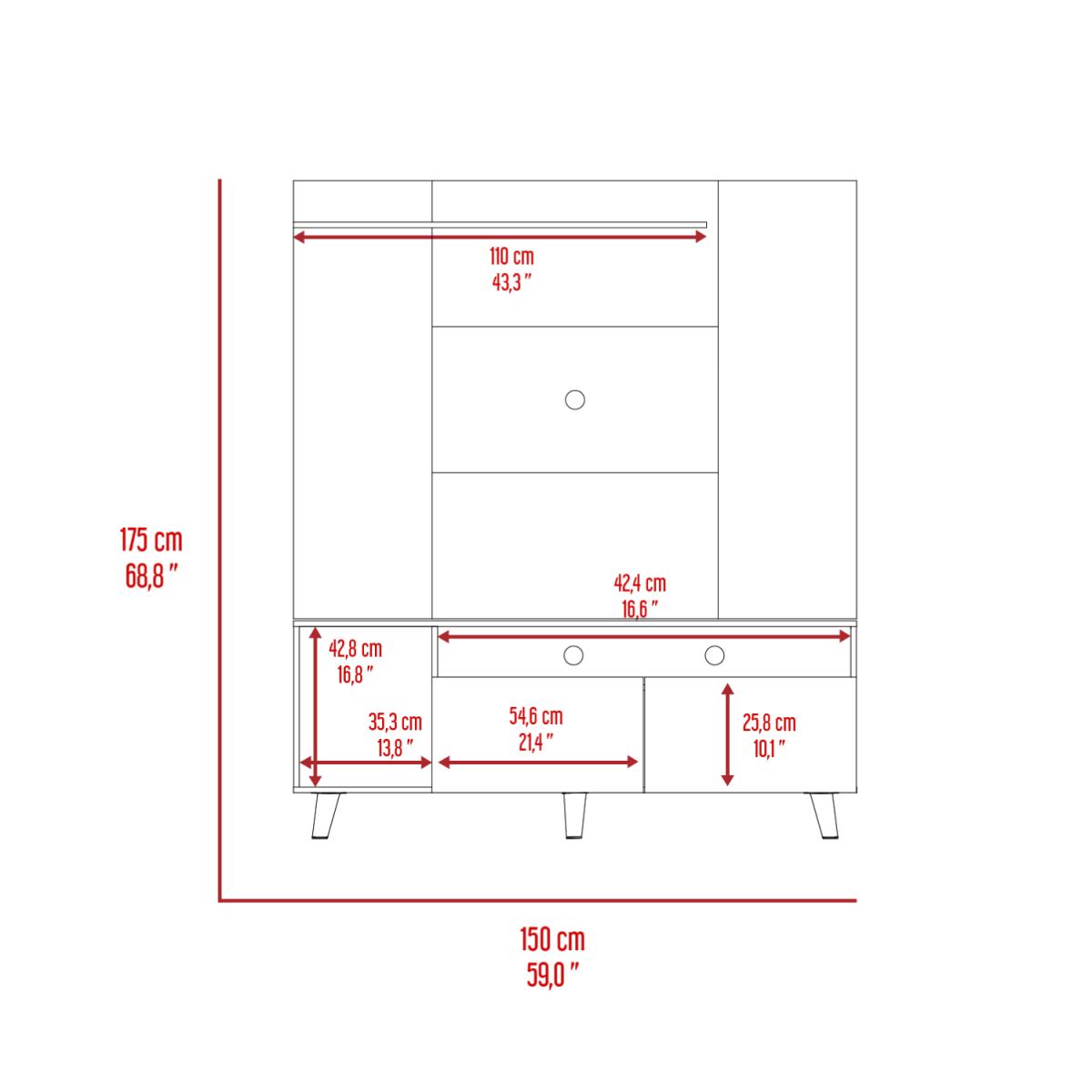 CENTRO D/ENTRETENIMIENTO KALIMA CF 70"