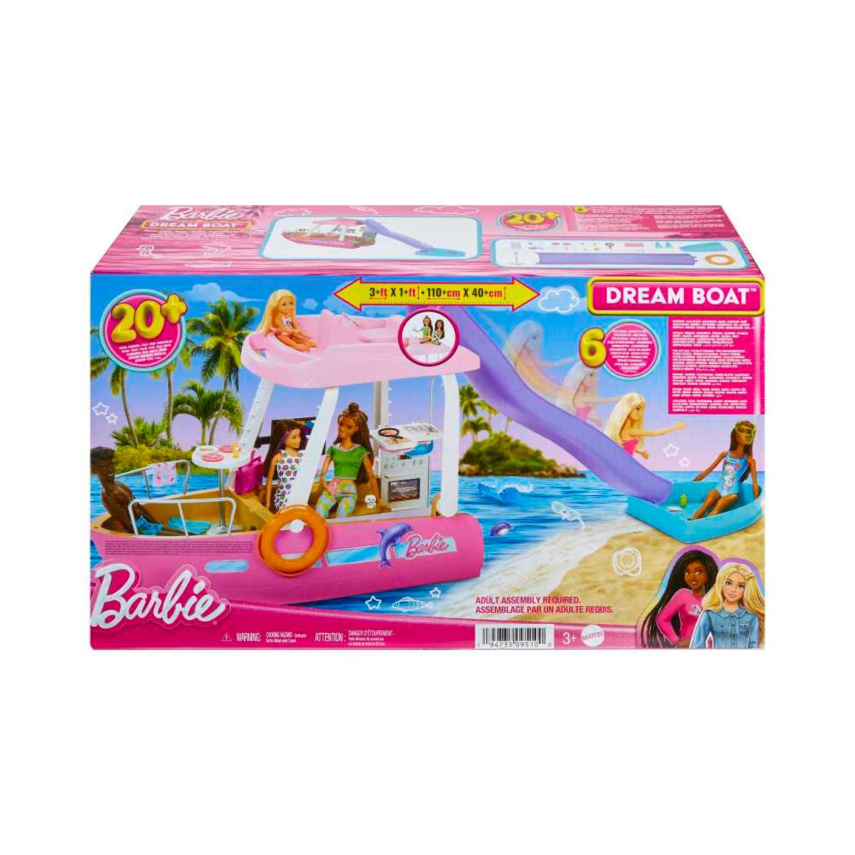 BARBIE PLAYSET BOTE DE ENSUEÑO