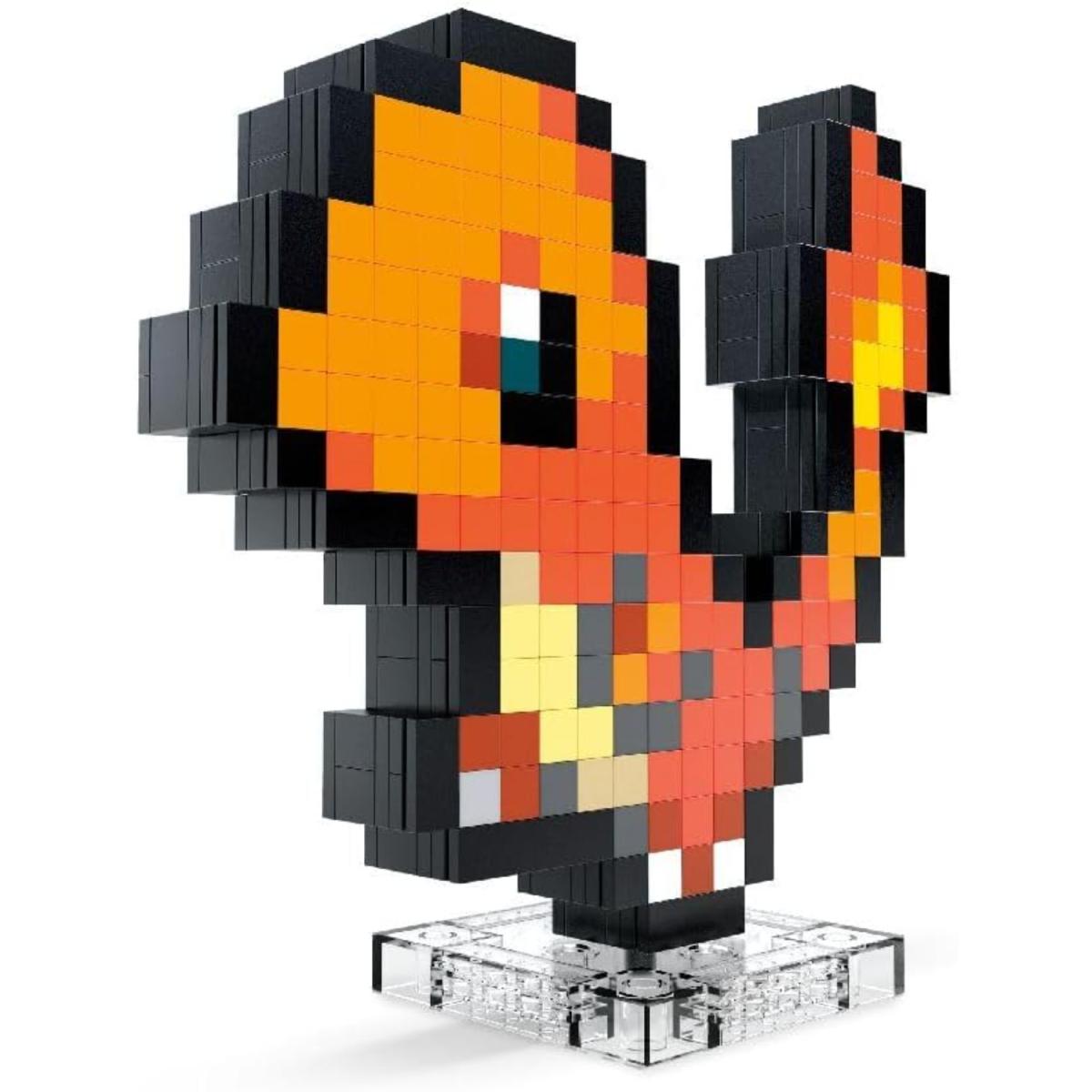 MEGA CHARMANDER PIXEL ART.