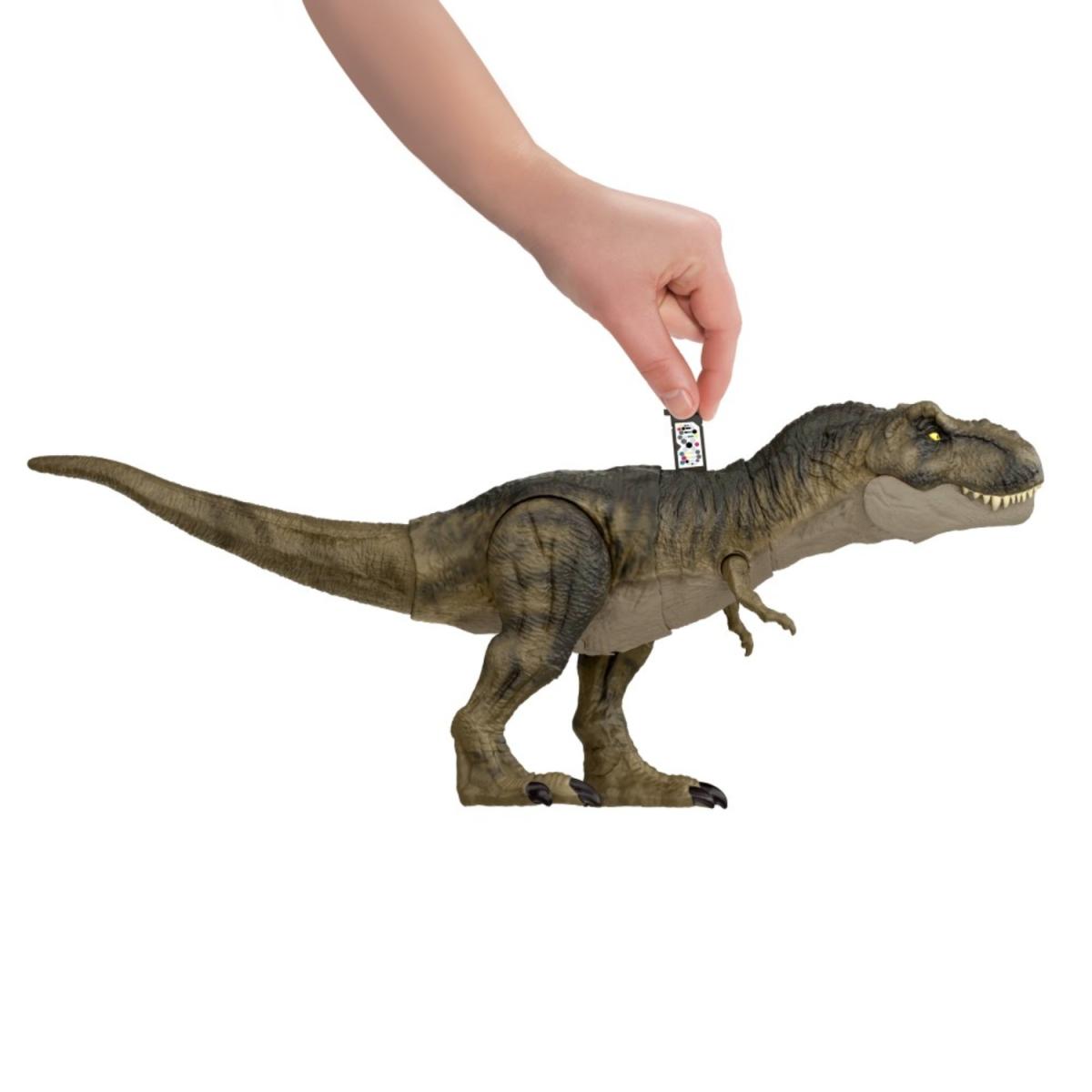 JURASSIC WORLD T-REX GOLPEA Y DEVORA