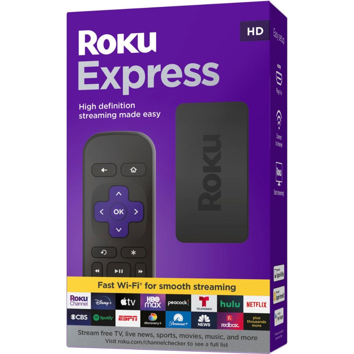 ROKU EXPRESS HD STREAMING + CONTROL