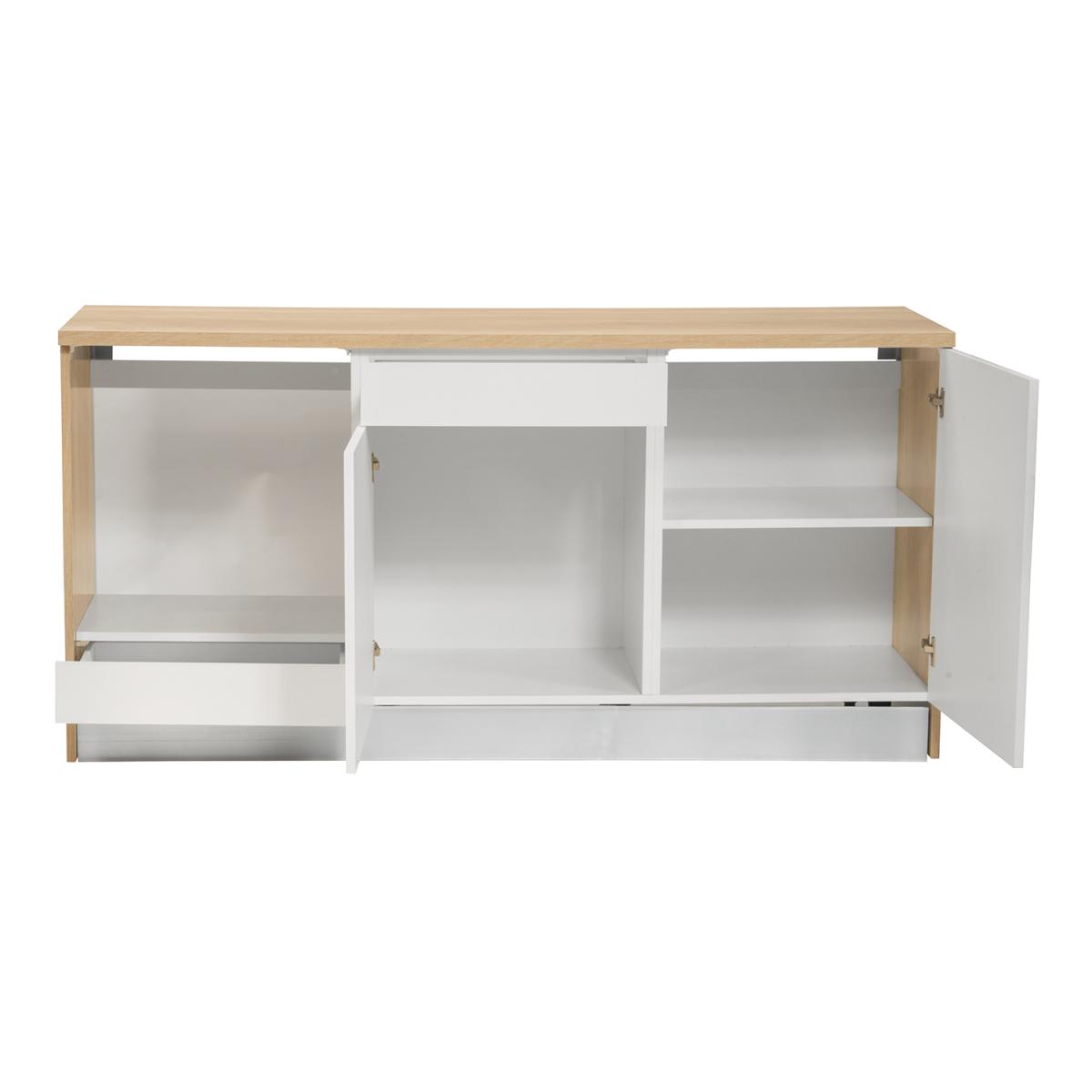 MODULO D/ COCINA BIANCO C/ 2 MUEBLES ALT