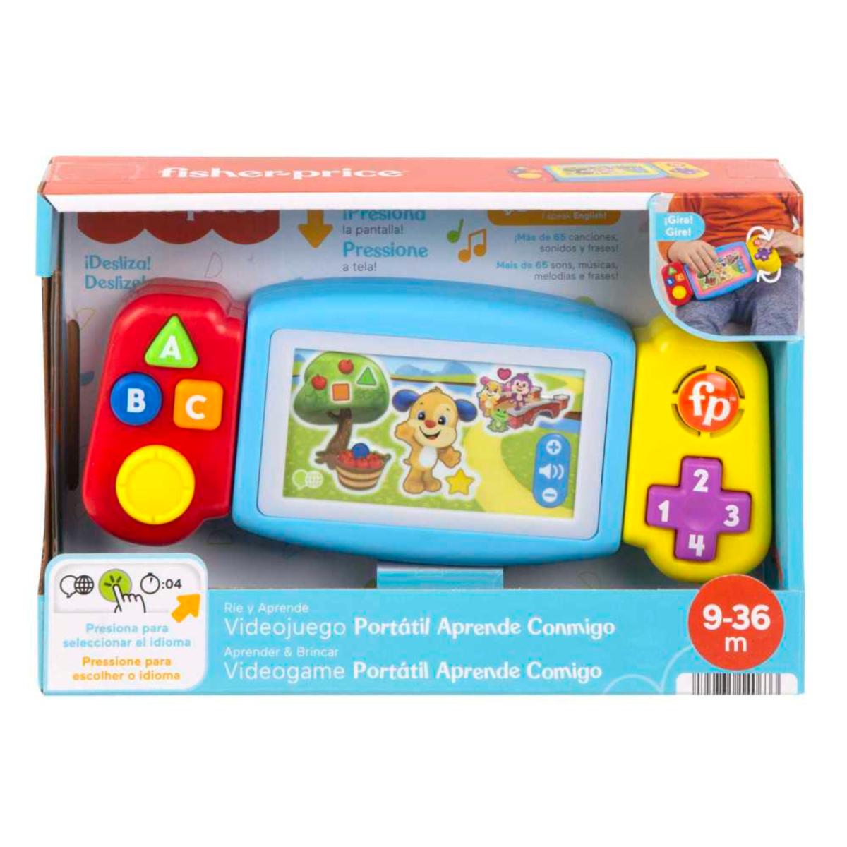 FISHERPRICE VIDEOJUEGO PORTATIL