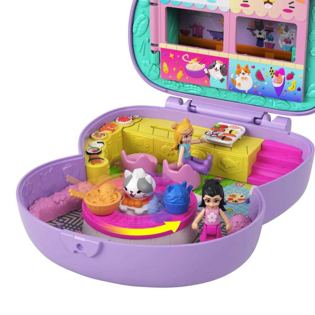 POLLYPOCKET PLAYSET FORM D/GATO 2 MUÑECA