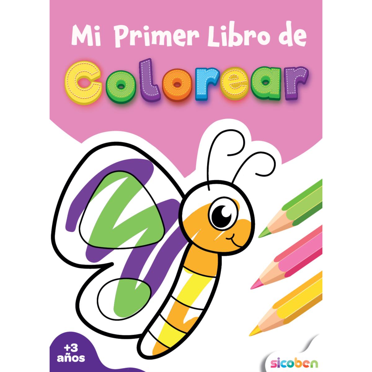 MI PRIMER LIBRO DE COLOREAR 24 PG DIS SU