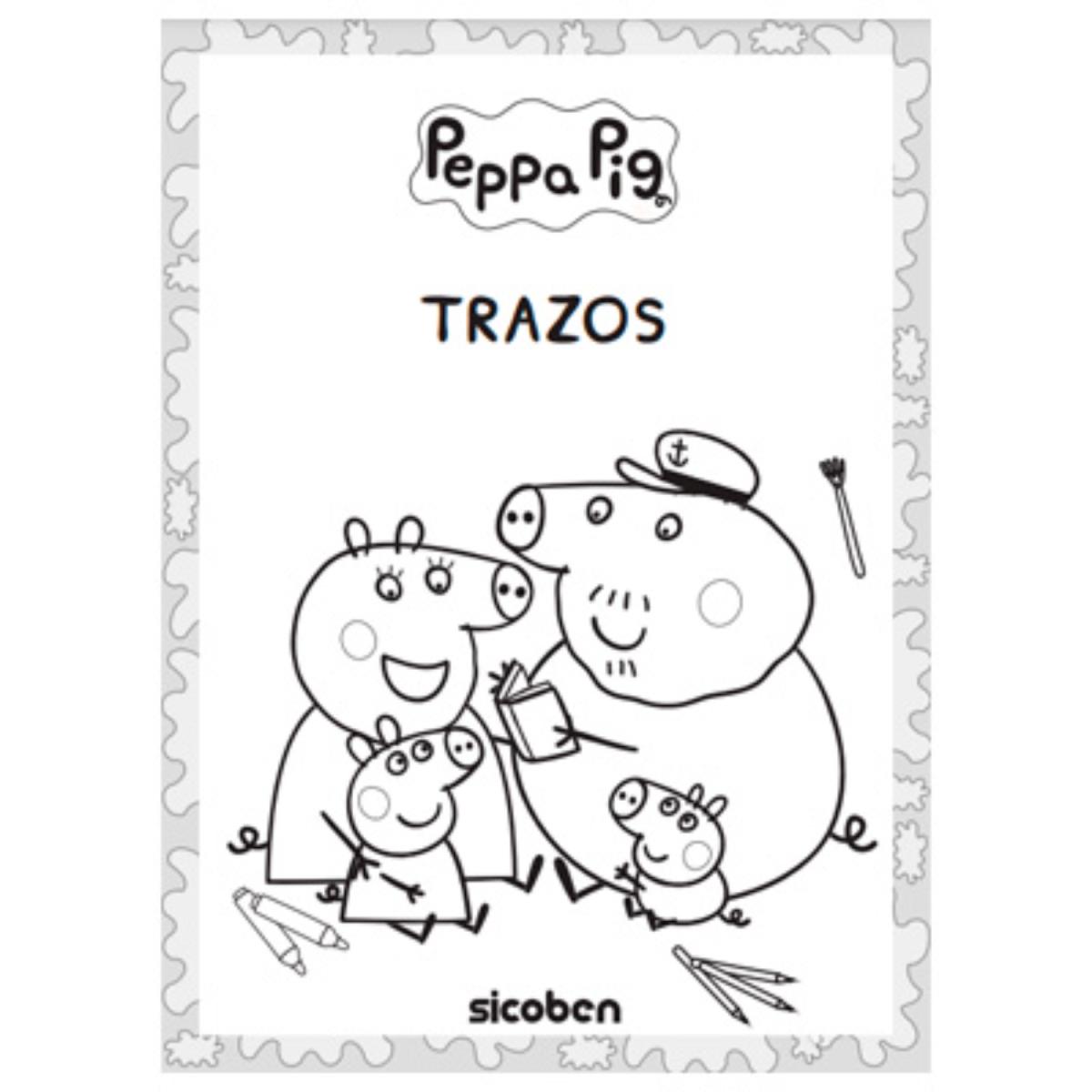 LIBRO TRAZOS PEPPA PIG 24 PGS