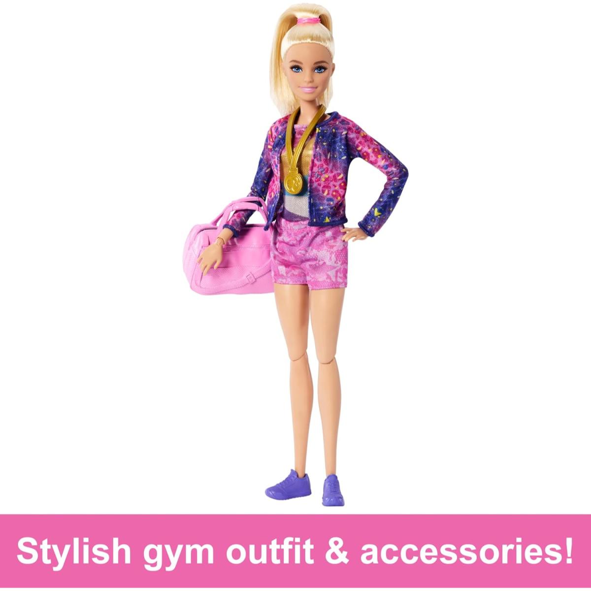 BARBIE PROFESIONES SET JUEGO GIMNASTA RU