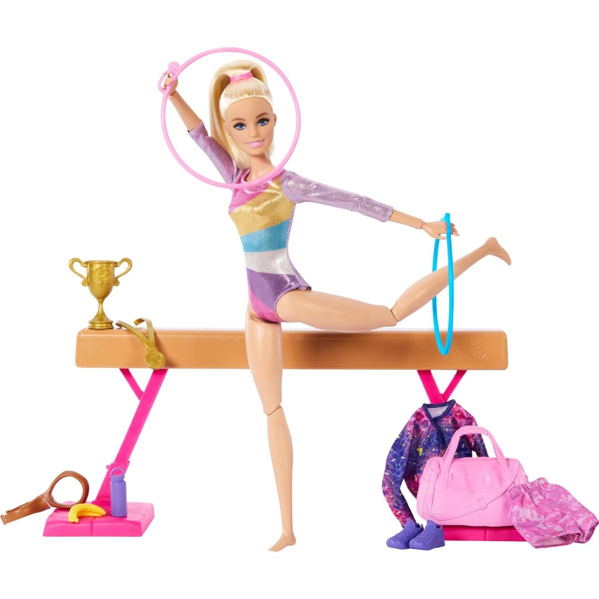 BARBIE PROFESIONES SET JUEGO GIMNASTA RU