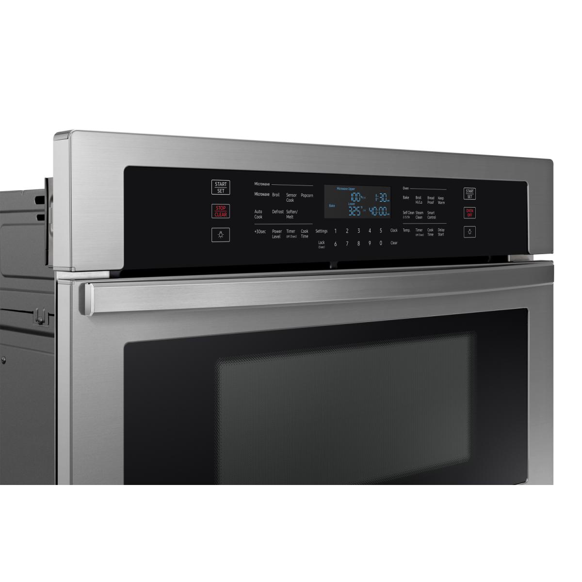 HORNO Y MICROONDAS SMART 30" ACERO