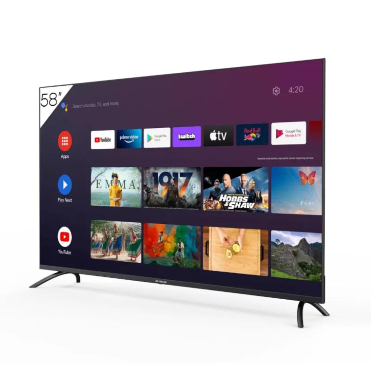 TV AIWA LED 58" SMART GOOGLE UHD 4K