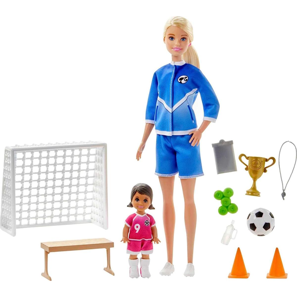 BARBIE ENTRENADORA FUTBOL