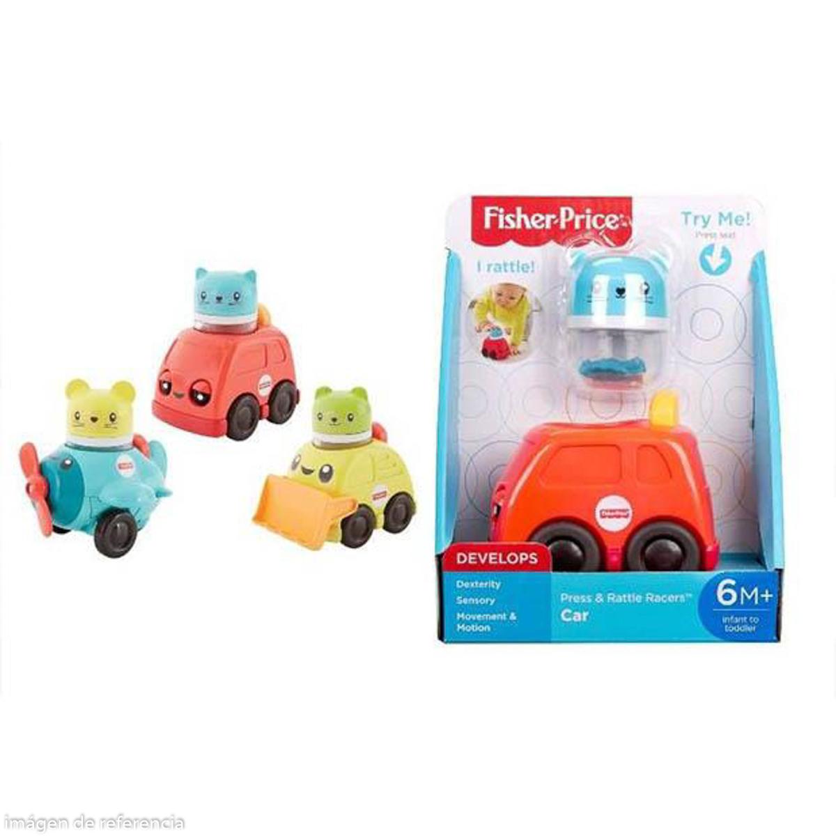 FISHER PRICE CARRITOS DE ACTIVIDADES SUR carros y drones FVC74