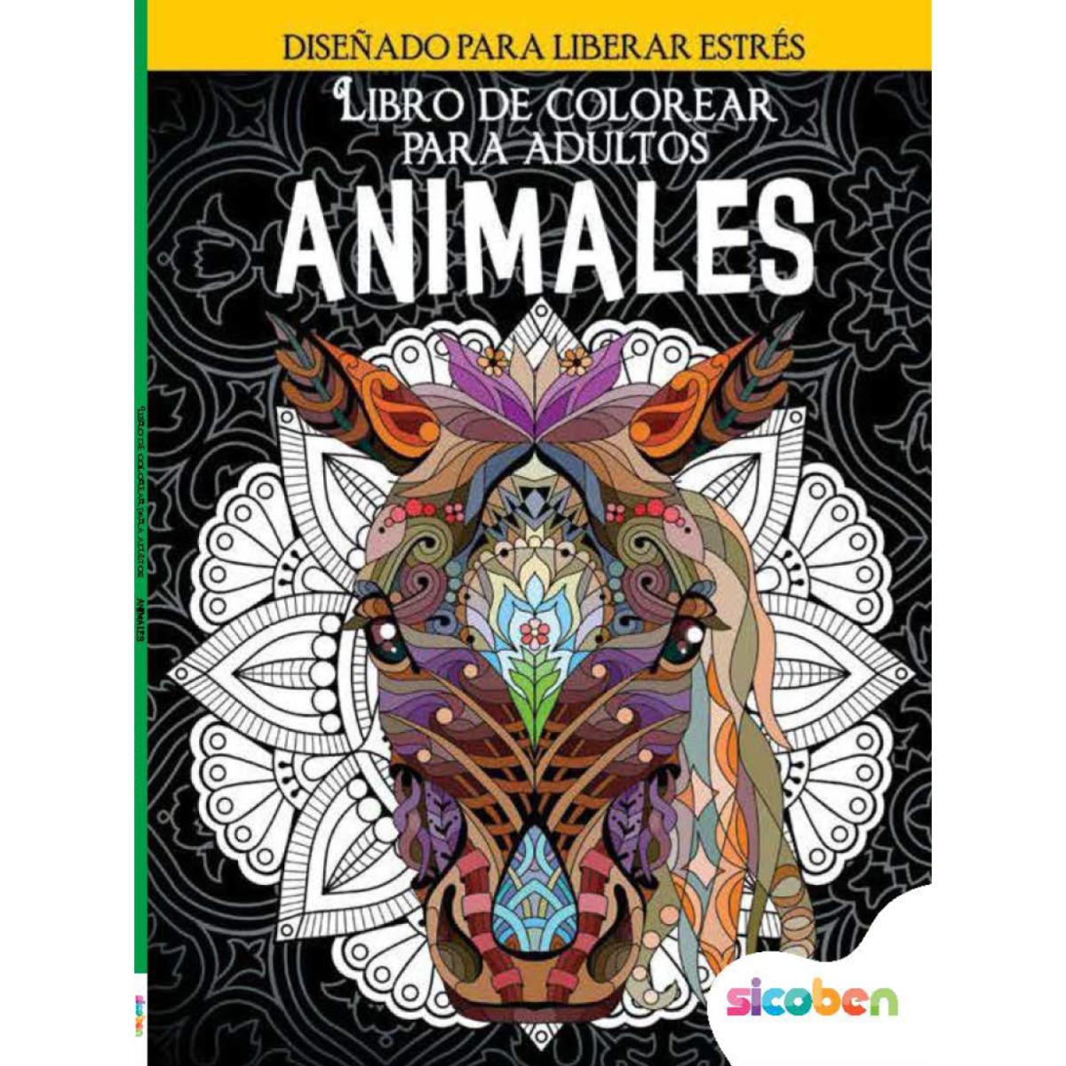 LIBRO P/COLOREAR P/ADULTO MANDALAS SURT