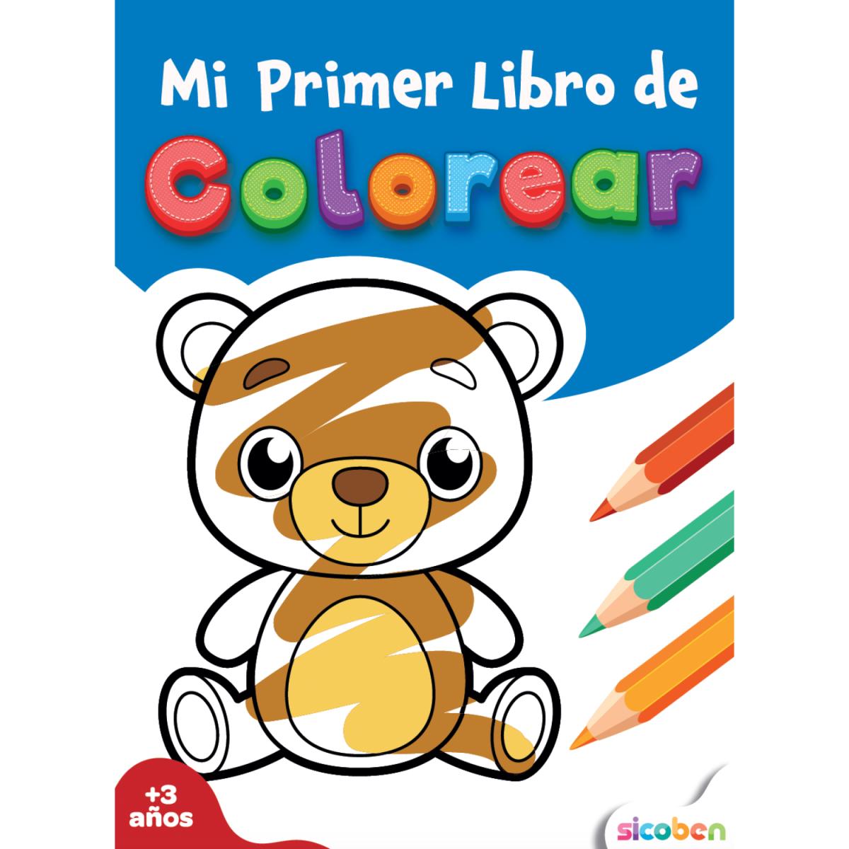 MI PRIMER LIBRO DE COLOREAR 24 PG DIS SU