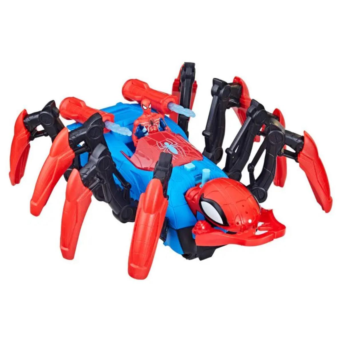 SPIDERMAN CRAWL 'N BLAST FIGURA DE VEHIC