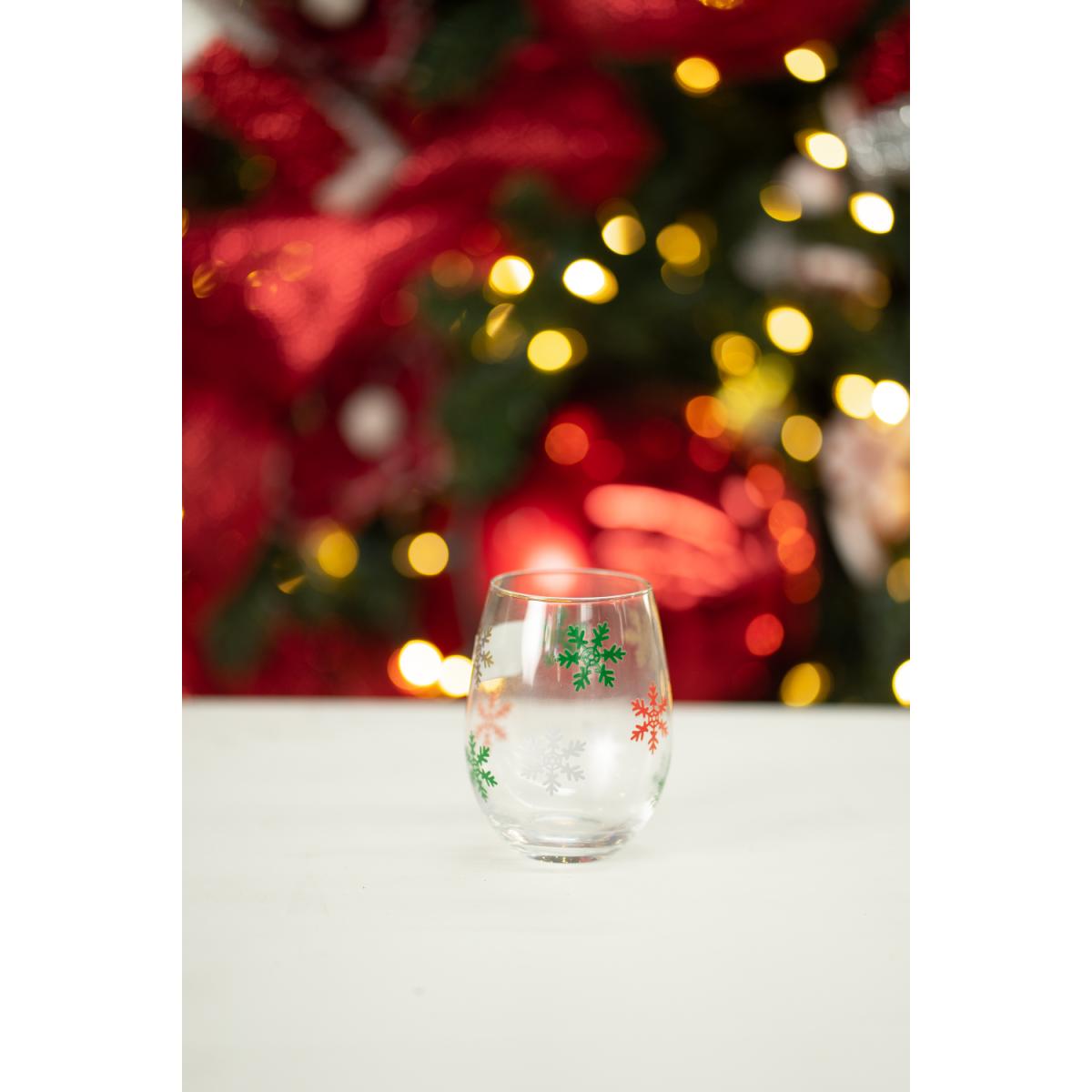 NAV. VASO TRANSPARENTE COPOS D/NIEVE