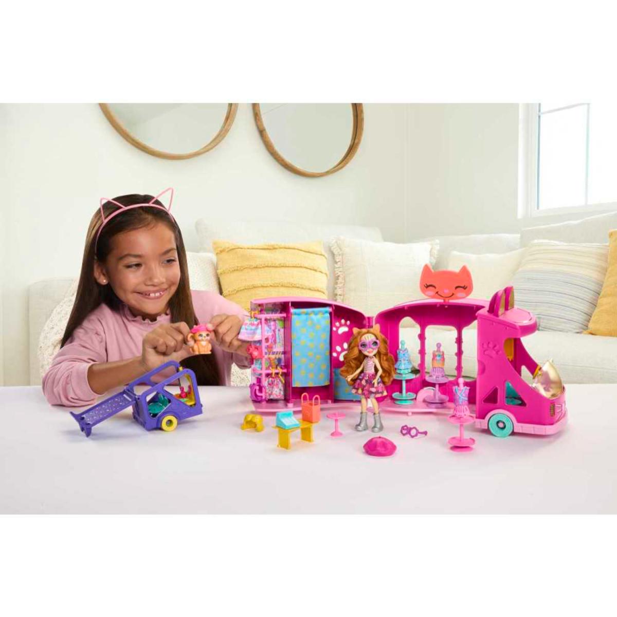 ENCHANTIMASL PLAYSET CAMION D/MODA C/MUÑ