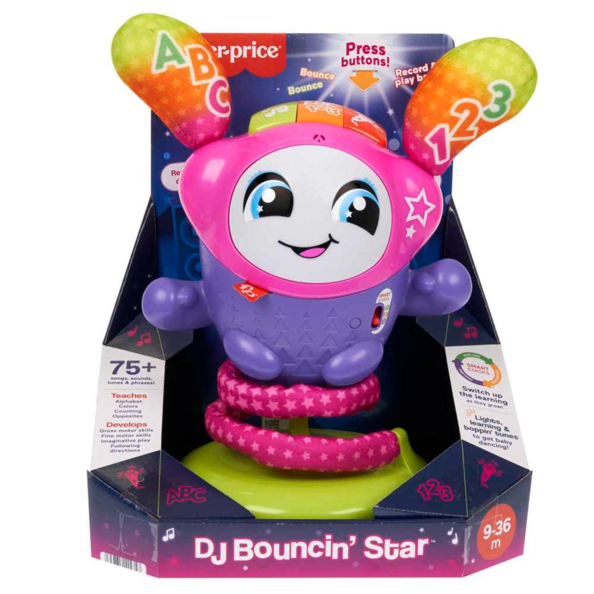 FISHERPRICE JUGUETE SALTARIN DJ BELLE