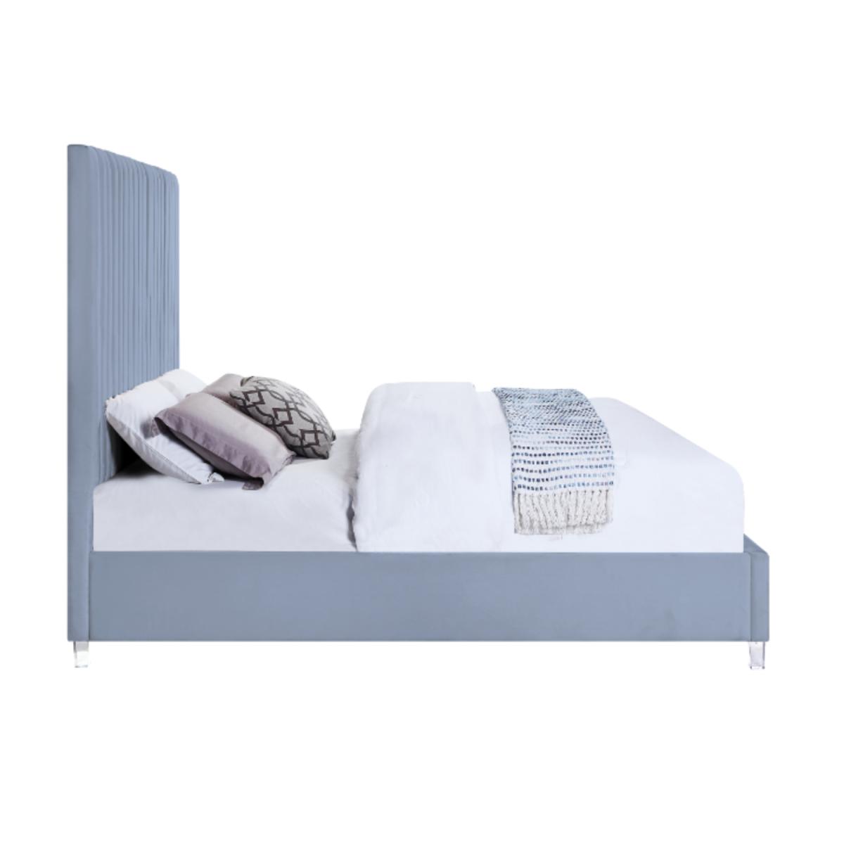 BASE DE CAMA EDZIA KING GRIS