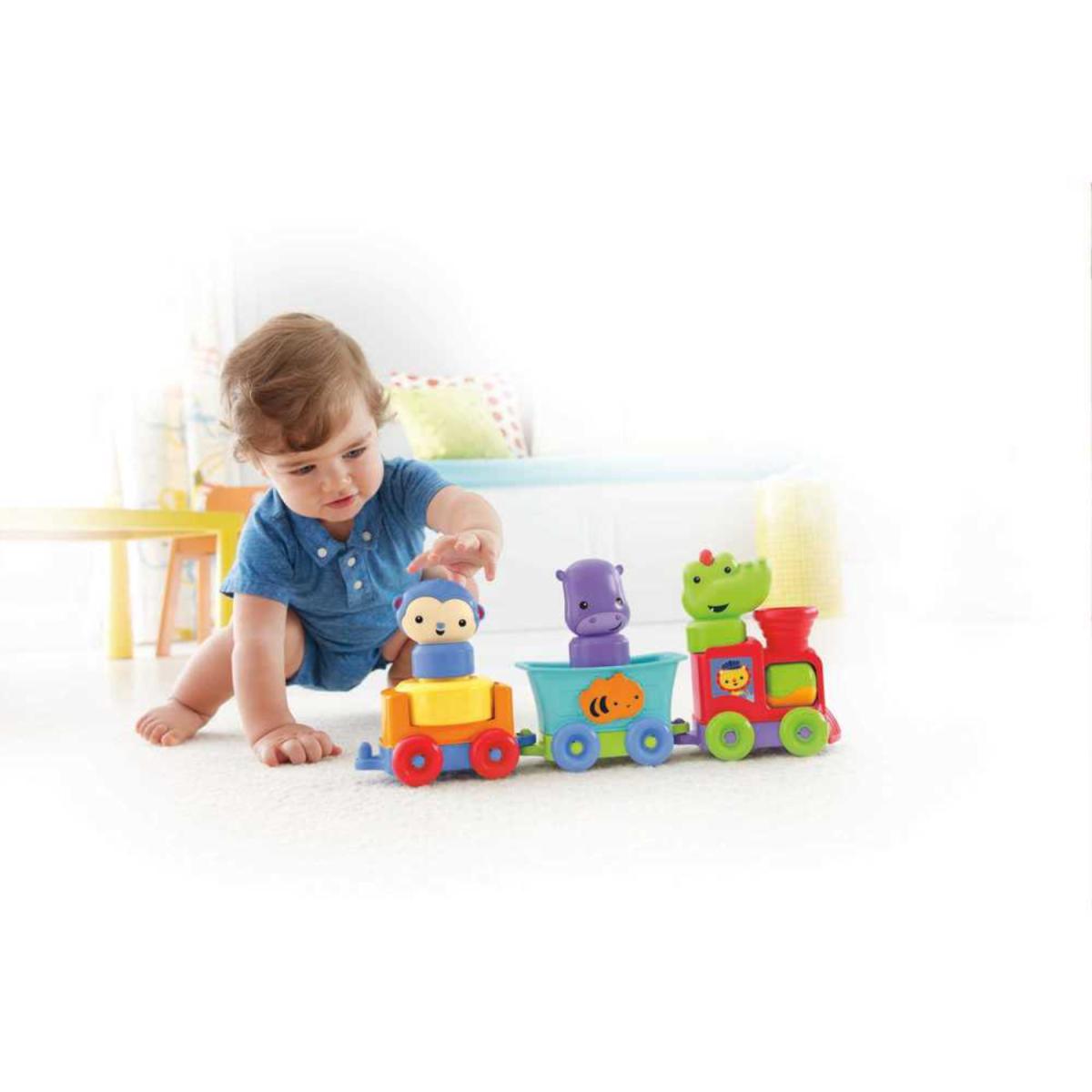 FISHER PRICE TREN ANIMALES DIVERTIDOS