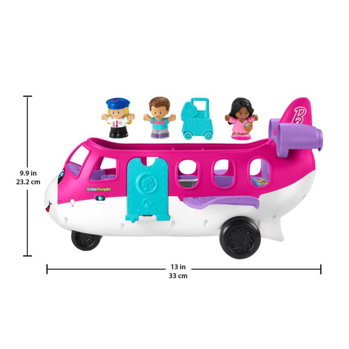 FISHERPRICE PLAYSET DE AVION C/MUÑECAS