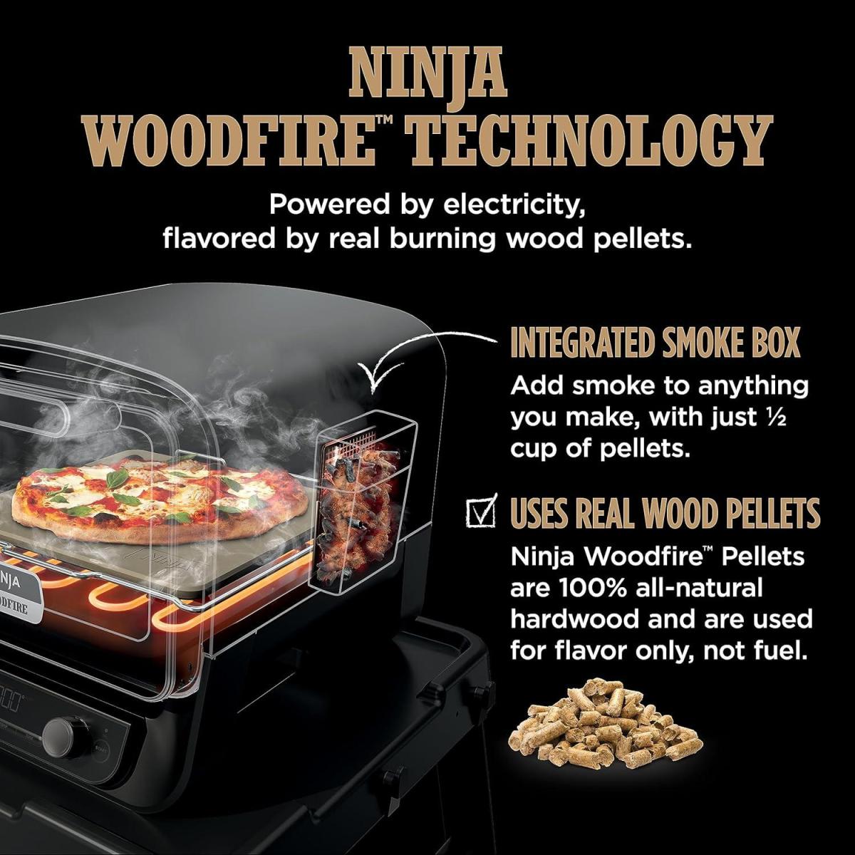 HORNO PARA PIZZAS NINJA WOODFIRE