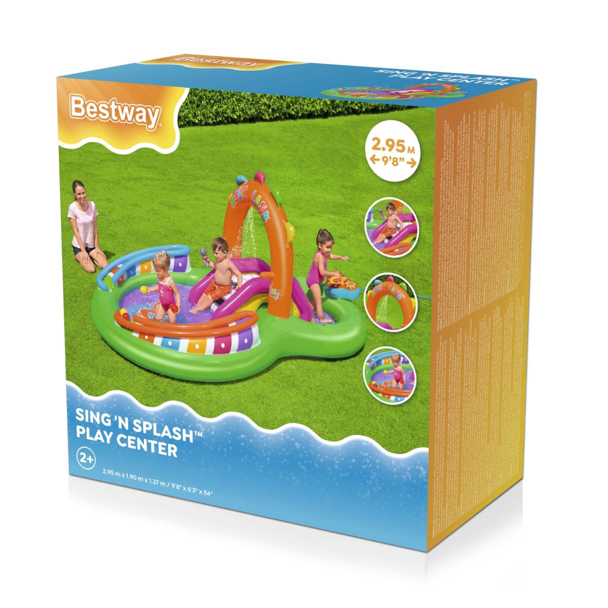 PLAYSET ACUATICO INFLABLE 2.95X1.90M