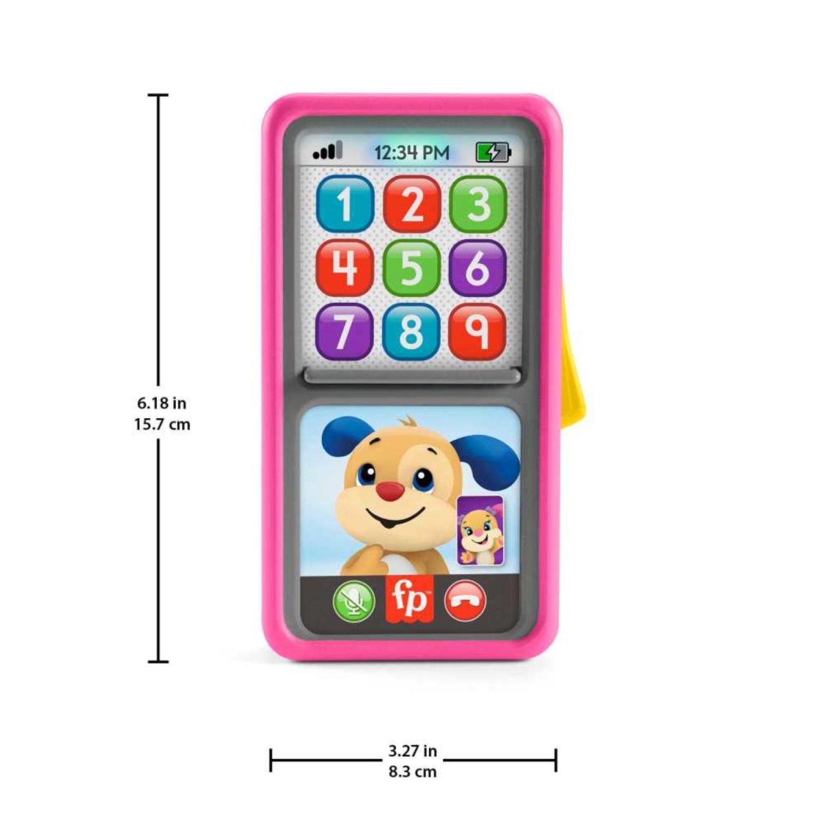 FISHERPRICE RIE Y APRENDE CELULAR ROSADO