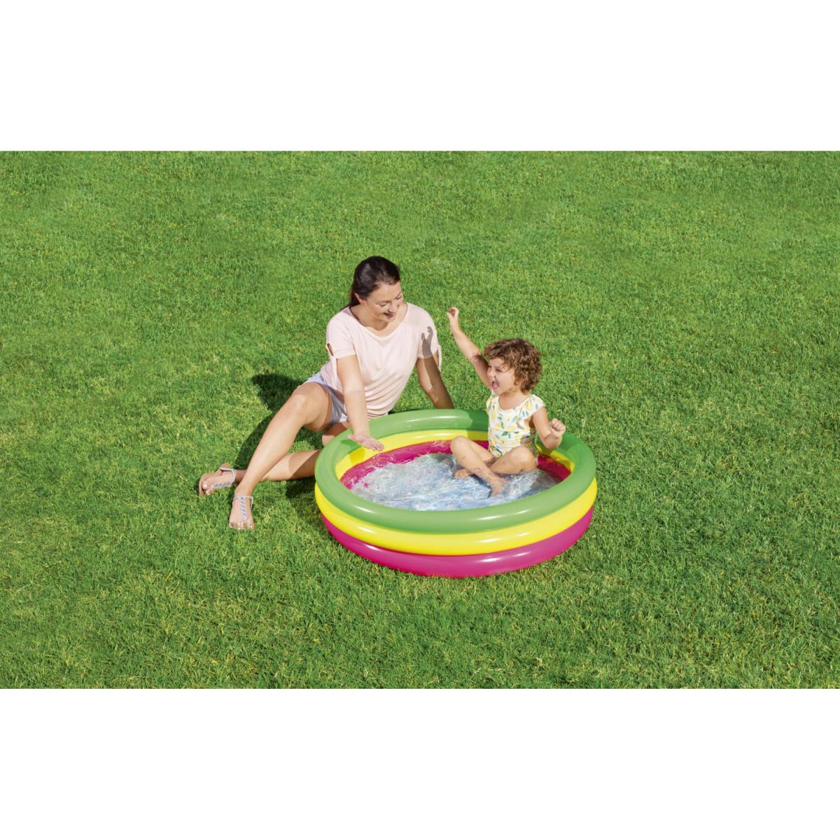 PISCINA INFLAB P/NIÑOS 3 ANILLOS 1.02M