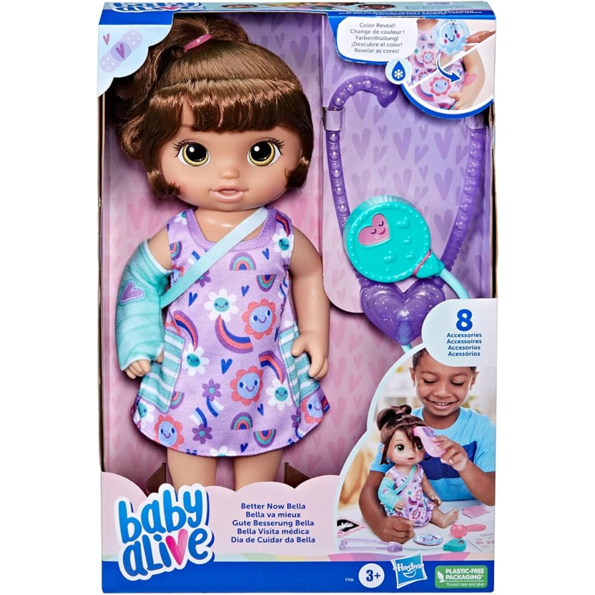 BABY ALIVE MUÑECA BELLA C/ACC