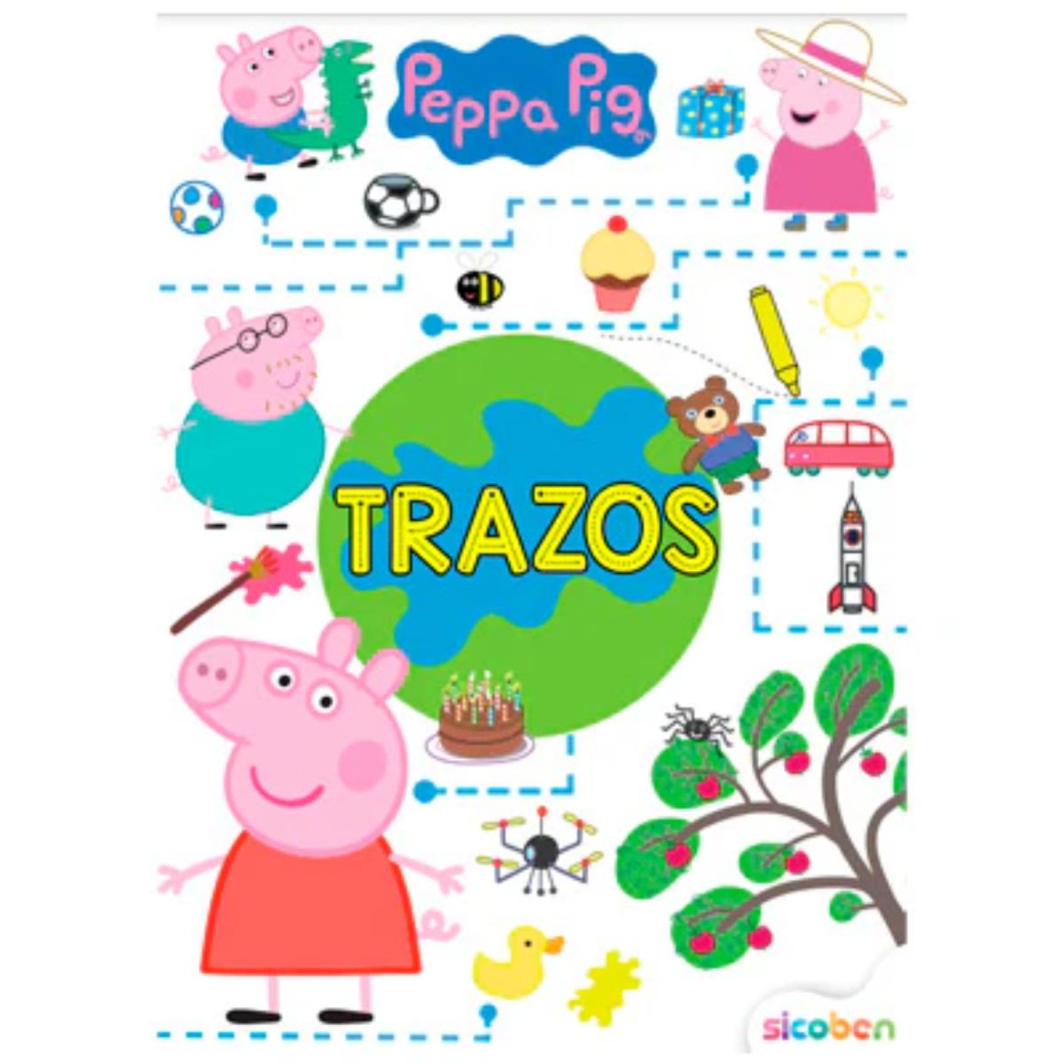 LIBRO TRAZOS PEPPA PIG 24 PGS