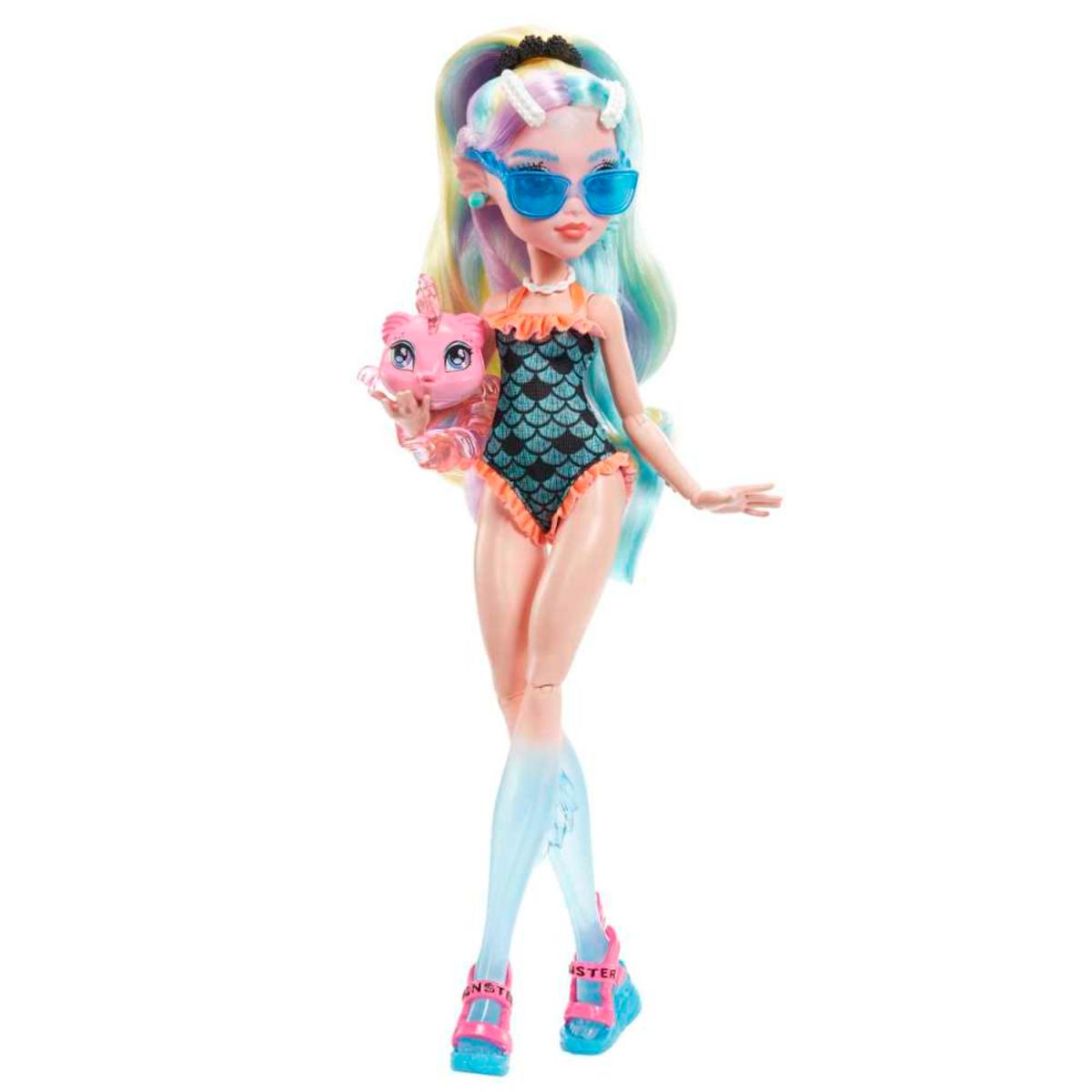 MONSTERHIGH LAGOONA CON MASCOTA