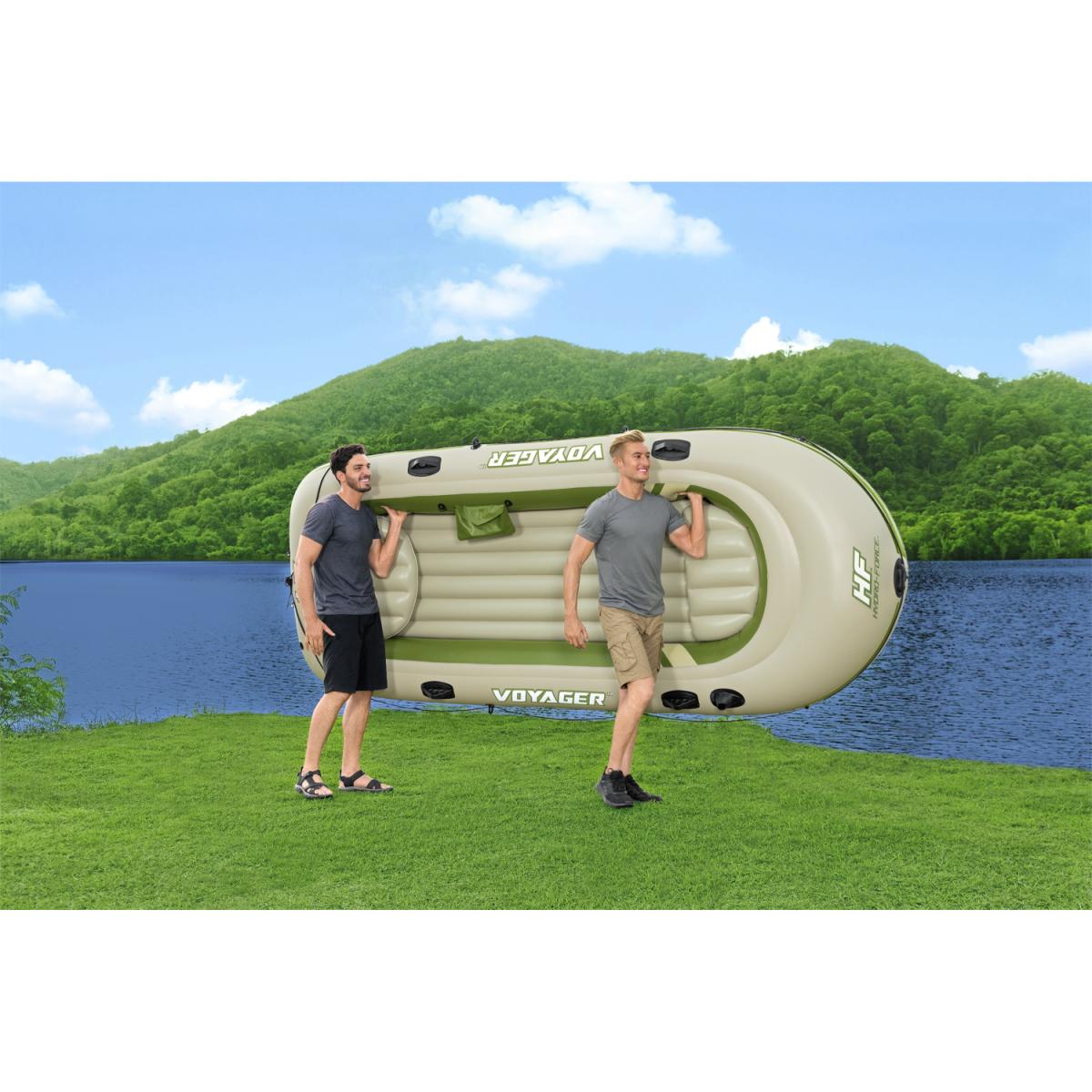 JUEGO DE BALSA VOYAGER INFLABLE C/ACCS