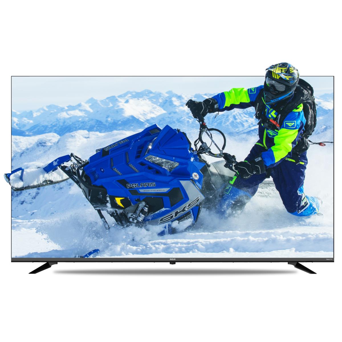 TV RCA LED 75" SMART ROKU FRAMELSS 4K