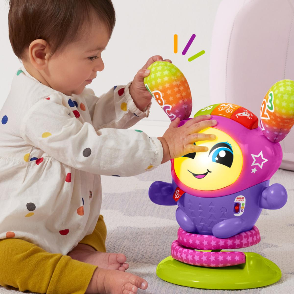 FISHERPRICE JUGUETE SALTARIN DJ BELLE Juguetes para bebes HRC50